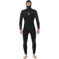 Mens Flashbomb 5/4mm Hooded Chest Zip Wetsuit
